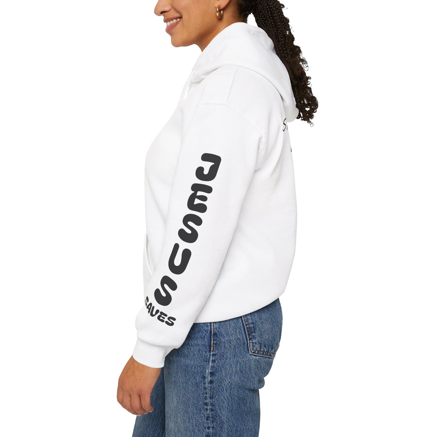 Strength Starts in Prayer Hoodie — Christian Cross Faith Sweatshirt ("Where Prayer Lives" Design)
