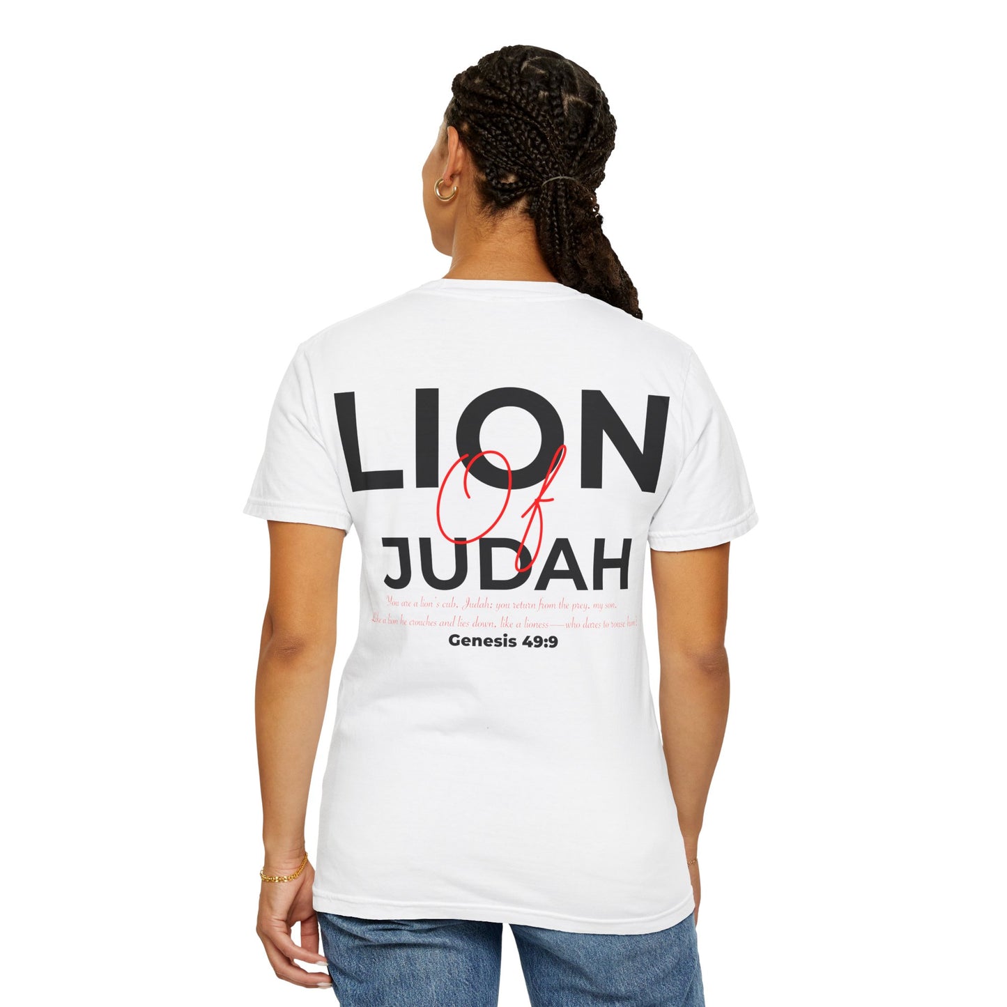 Built by Prayer / Lion of Judah T-Shirt