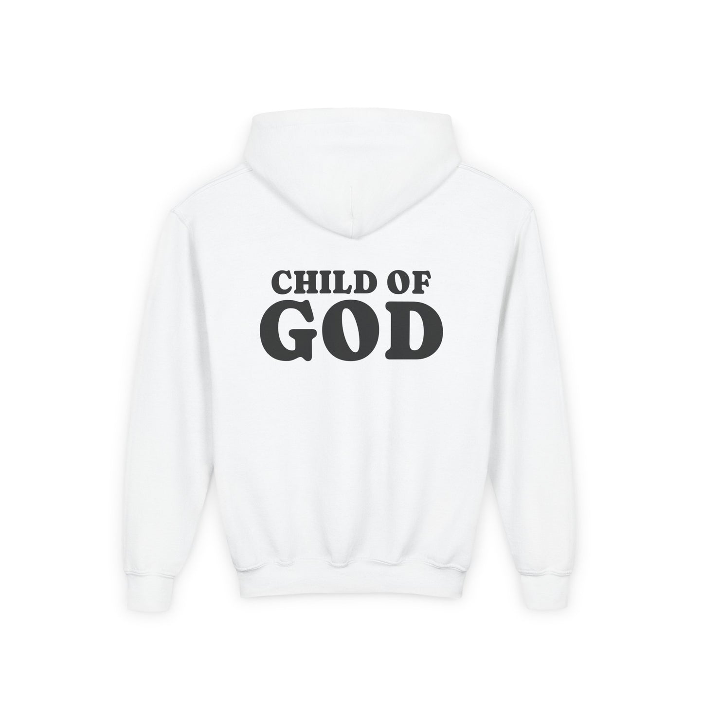 Child of God Youth Hoodie — Built By Prayer Christian Sweatshirt