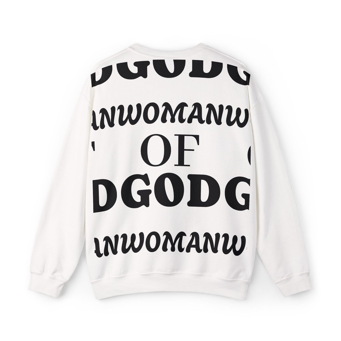 Woman in Christ Sweatshirt — Follow Jesus Crewneck